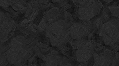 Taş duvar deseni duvar veya zemin malzemesi için siyah