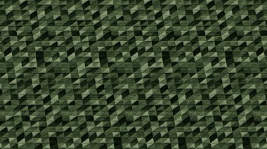 Poster arkaplanı için yeşil soyut üçgen deseni