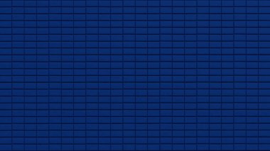 Mutfak paspası için rastgele düzenlenmiş mavi kiremitler