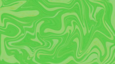 İç duvar kağıdı arkaplanı için soyut sıvı deseni yeşil