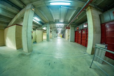 İç taraftaki Estadio Tüneli