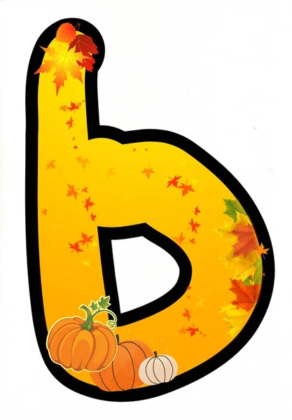 Illustration Halloween Pumpkin Candle White Background — Stock Photo, Image