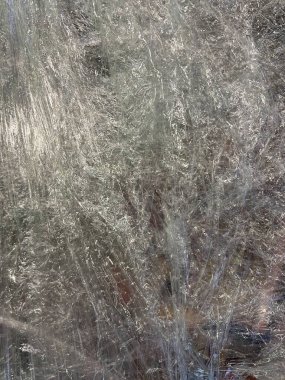 Kardaki buz kristallerinin dokusu