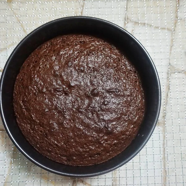 Schokoladenkuchen Mit Puderzucker — Stockfoto