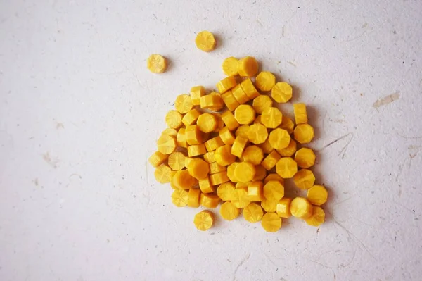 balmumu mühür yakın görünüm, boşluk kopyala, üst açı