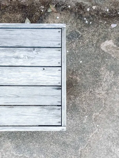 tahta pencere, kopyalama alanı olan arkaplan.