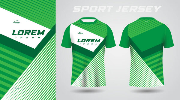 Зеленая рубашка футбол футболка футболка дизайн макет