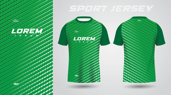 Зеленая рубашка футбол футболка футболка дизайн макет