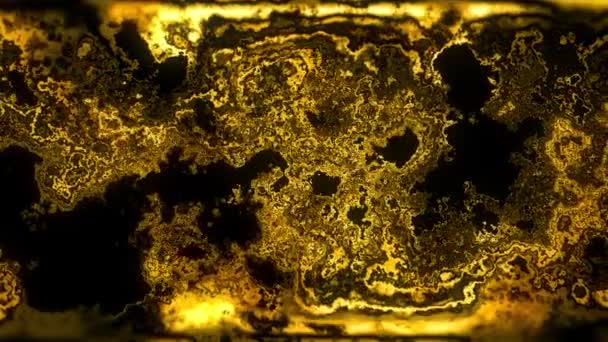 Portoro Gold Black Abstract Luxury Motion Background 30Sec 30Fps Looping — 비디오