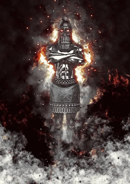 Het Droombeeld Van Koning Nebukadnezar Daniël Profetieën — Stockfoto