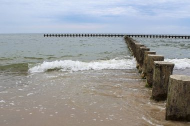 Baltık Denizi 'nde dalgalar