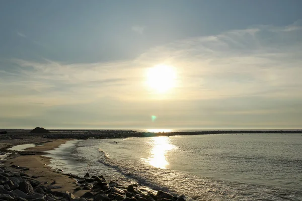 Baltık Denizi üzerinde inanılmaz bir gün batımı