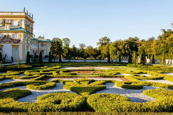 Palácio Real Wilanow Polônia — Fotografia de Stock
