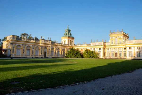 Palazzo Reale Wilanow Polonia — Foto Stock