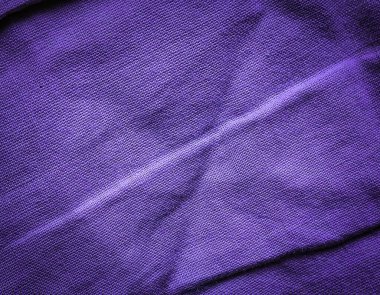 Dikişi olan bir kumaşın dokusu