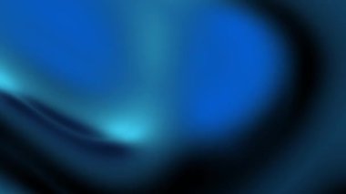 Bulanık soyut gradyan mavi arkaplan, 4k animasyonsuz döngü