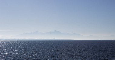 Olimpos Dağı uzaktan!