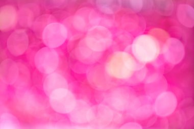 Abstract blur sweet pink bokeh lighting background. Motion blur bokeh pink background