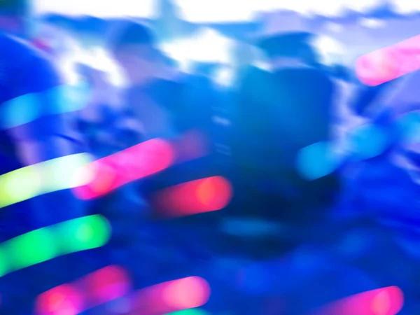 Blurry abstract music event festival background. Bright stage lights music festival background.