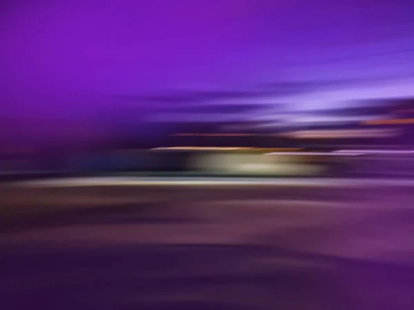 Αστική Νυχτερινή Βόλτα Θολή Φόντο Αφηρημένη Πολύχρωμη Θολούρα Bokeh Νυχτερινή — Φωτογραφία Αρχείου