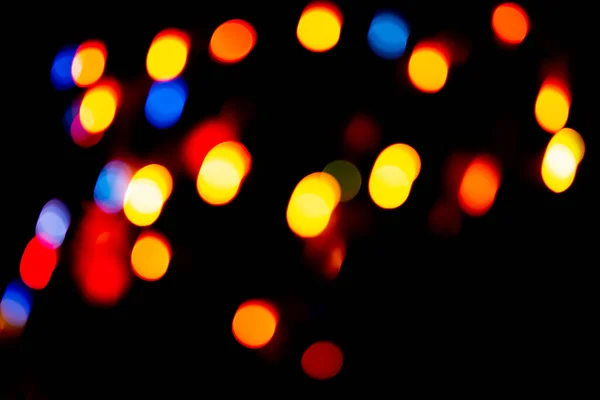 Vacker Mjuk Glödande Neon Ljus Suddig Mörk Tråkig Bakgrund — Stockfoto