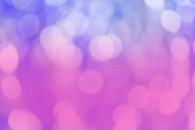 Trendy color lavender colorful abstract bokeh background.