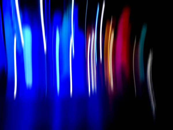 Psychedelische Abstraktion Bildete Einen Verschwommenen Hintergrund Vivid Neon Verschwommenen Holographischen — Stockfoto