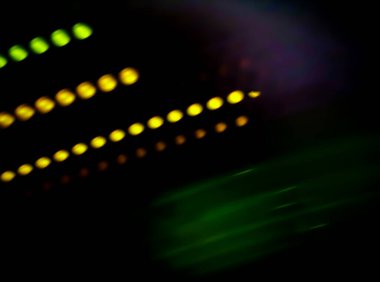 Surveillance anti theft system concept bokeh blurred background