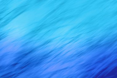 Mavi havalı yaratıcı fon ve odak ışığı topları yok. Soyut renkli bulanık mavi doku arkaplanı 