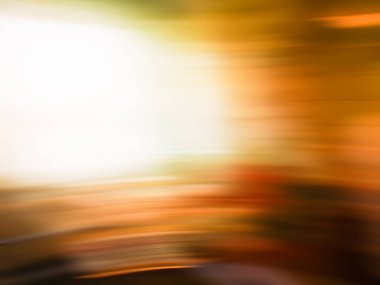 Sinema salonundaki bulanık odaklanmış soyut saat filmi. Sinema sineması Bokeh Bulanık Efekti.