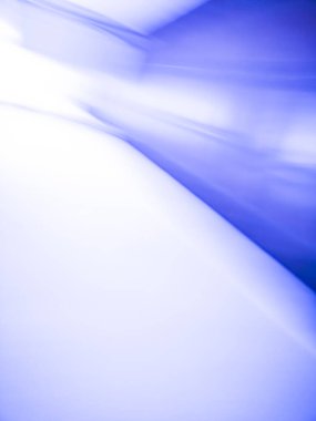 Bulanık koridor arkaplanı. Bokeh koridoru bulanıklaştırdı