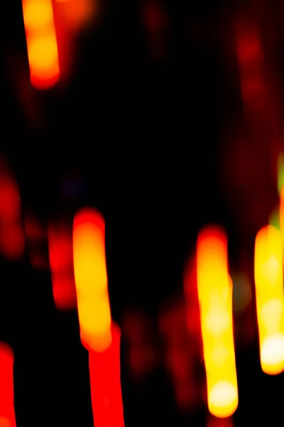 Světlý Neonový Abstrakt Černém Pozadí Rozmazaný Efekt — Stock fotografie
