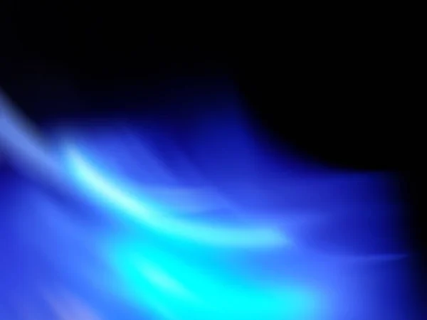 Brillante Azul Brillante Rayo Blanco Difuminación Espacio Luz Desenfoque Resplandor — Foto de Stock