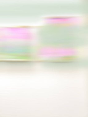 Galeri duvarında parlak, bulanık arkaplan boyası. Resim koleksiyonu arkaplanı bulanıklaştırır