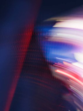 Odaklanamayan soyut bulanık teknoloji alan arkaplanı. Modern teknolojiyle odaklanmış arkaplanı boşalt