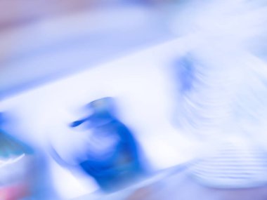 Soyut Bulanık Bokeh Tarihi Müzesi. Tarihsel eğitim merkezi, hareketin iç yapısını bulanıklaştırdı. Bulanık bokeh müzesi geçmişi.