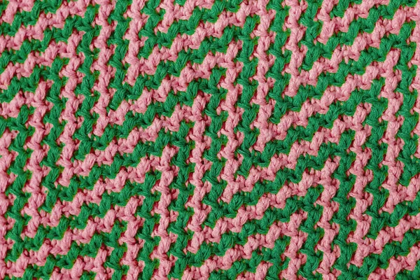 패턴으로 질감을 만들었어 분홍색 녹색의 기하학적 패턴을 모자이크 조각들 이었습니다 — 스톡 사진