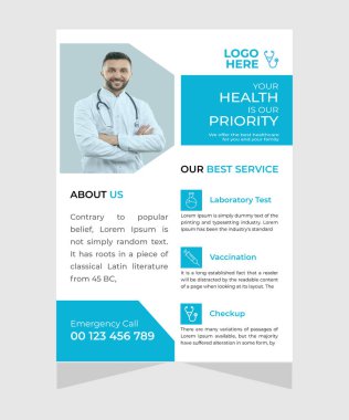 Temiz ve Modern Tıbbi Bakım Pilotu Tasarımı. 