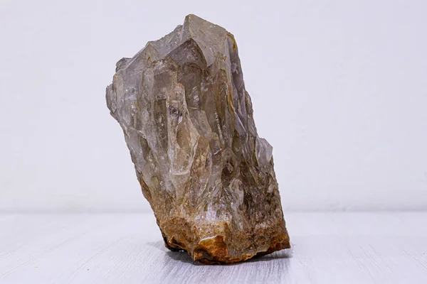 Details Fragment Quartz Crystal Geode — Stock Photo, Image