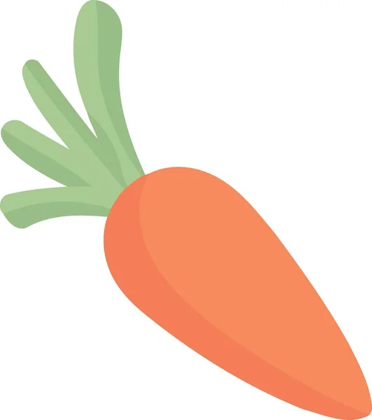 Овощные Продукты Морковь Минималистская Векторная Иллюстрация — стоковый вектор