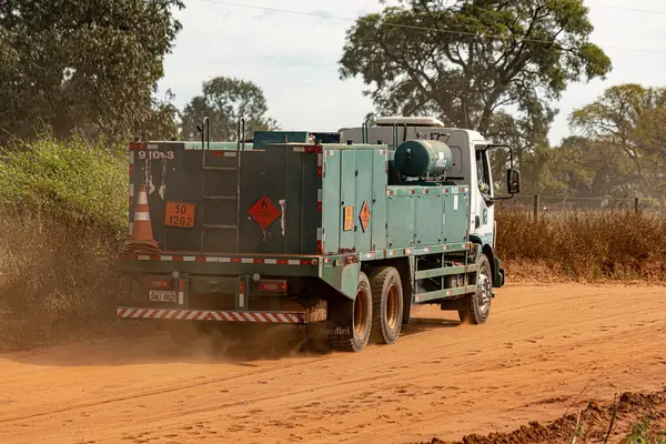 Apore Goias Brazil 2023 Μικρό Φορτηγό Αγροτικό Βιομηχανικό Βοηθητικό Όχημα — Φωτογραφία Αρχείου