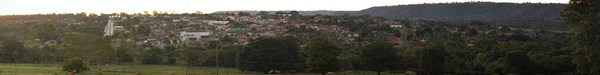 Итаджа Гойас Бразилия 2022 Панорама Маленького Городка Интерьере Штата Гойас — стоковое фото