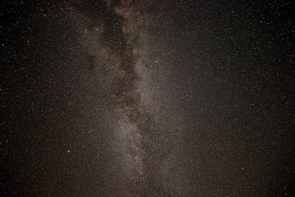 Cielo Nocturno Estrellado Abierto Espacio Astrofotografía Ángulo Larga Exposición —  Fotos de Stock