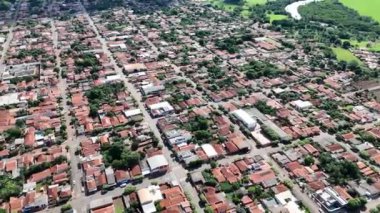 Cassilandia, Mato Grosso do Sul, Brezilya - 01 26 2024 Portekizce imzalayın Kurallara uyun Salto 'daki kazalardan biz sorumlu değiliz