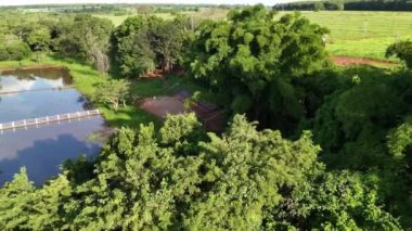 Cassilandia, Mato Grosso do Sul, Brezilya - 01 26 2024 Portekizce imzalayın Kurallara uyun Salto 'daki kazalardan biz sorumlu değiliz