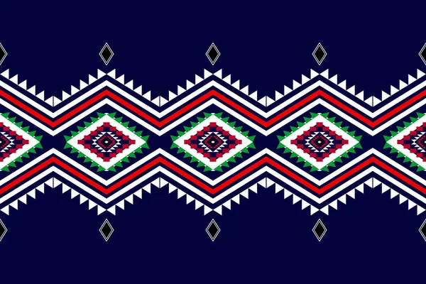 Ikat Stammesornament Traditionelle Ornamentale Muster — Stockvektor