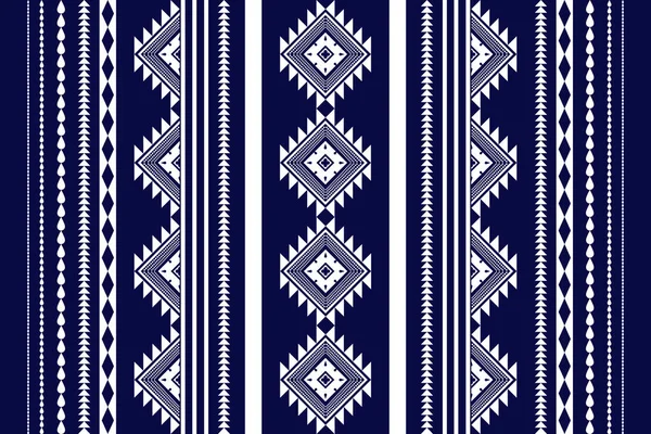 Motif Sans Couture Boho Ethnique Ornement Tribal Broderie Motif Aztèque — Image vectorielle