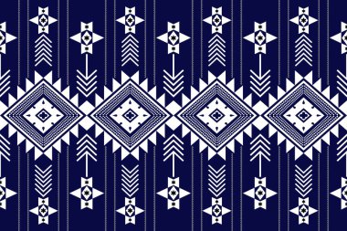 Soyut geometrik şekilli kusursuz desen