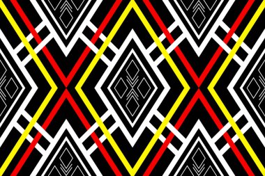 soyut geometrik şekilli vektörsüz desen