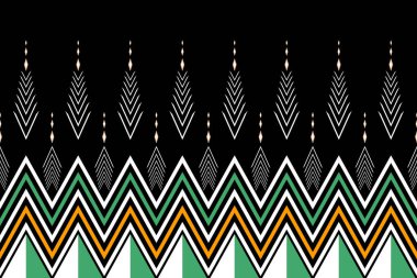 Soyut geometrik şekilli kusursuz desen. vektör illüstrasyonu